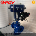 Pneumatic Control 3 way Steam Flow Rate Pressure Control Valve